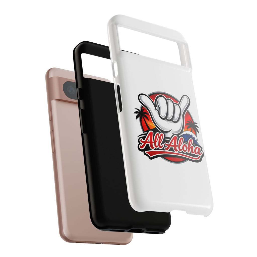 All Aloha Shaka Phone Case — Tropical Surf Protective Cover