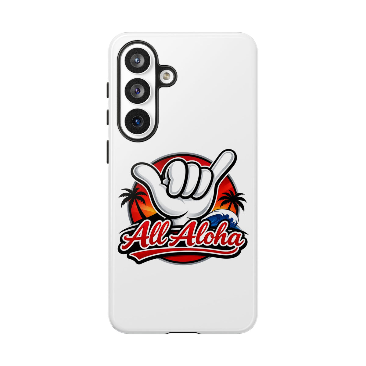 All Aloha Shaka Phone Case — Tropical Surf Protective Cover