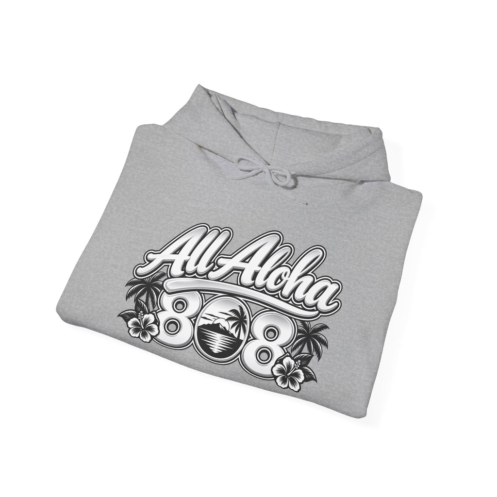 808 All Aloha Hoodie — Hawaiian 808 Pride Pullover