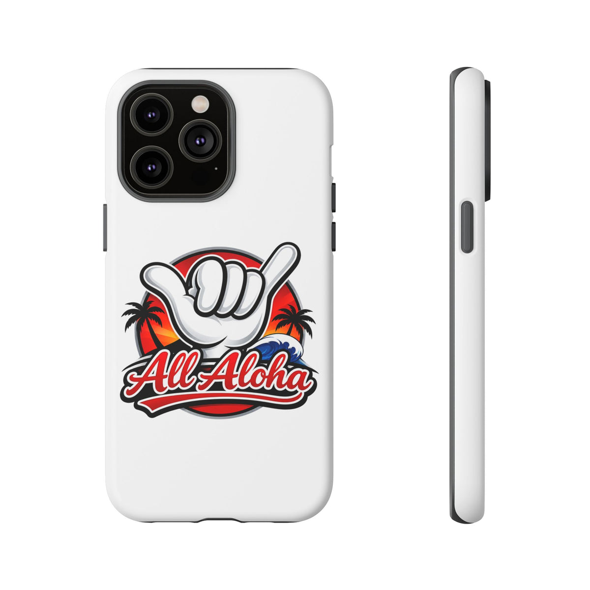 All Aloha Shaka Phone Case — Tropical Surf Protective Cover