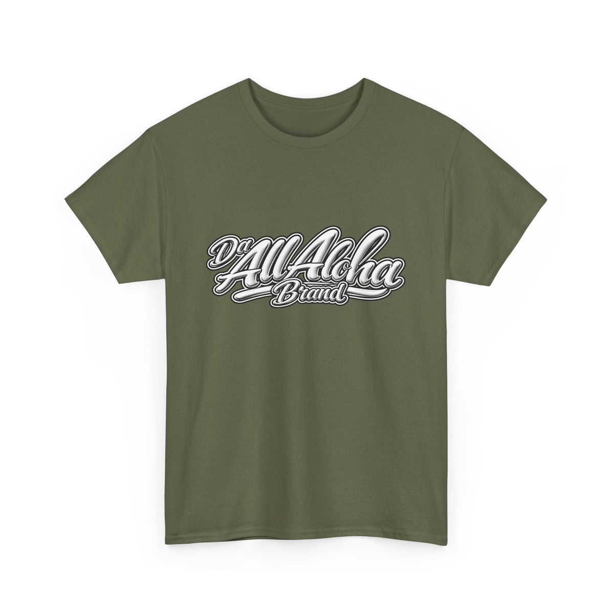 All Aloha Brand T-Shirt — Retro Script Graphic Tee