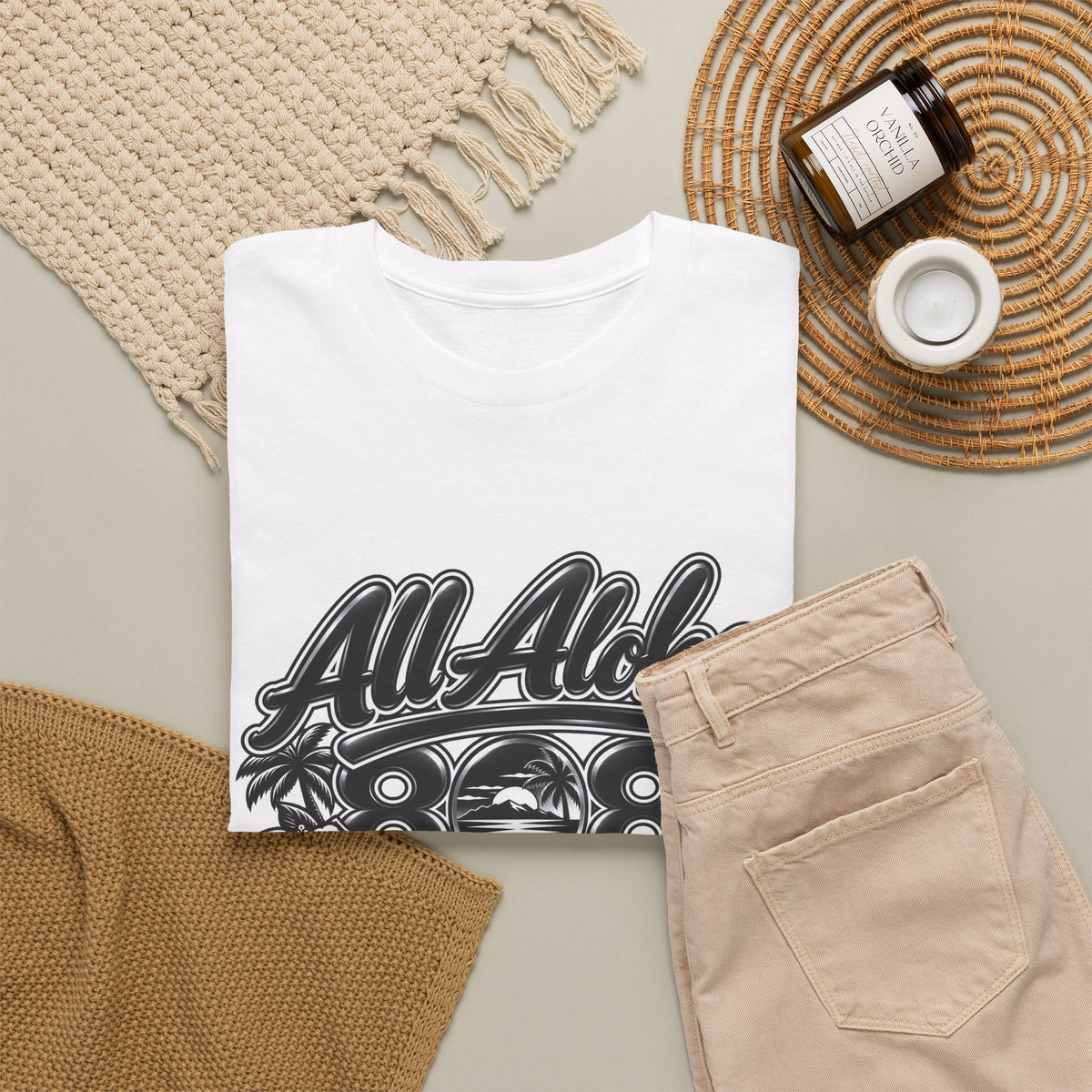 All Aloha Tee — Hawaiian Surf Vibes T-Shirt