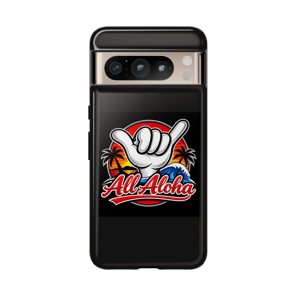 All Aloha Phone Case — Shaka Surf Tropical iPhone Cover