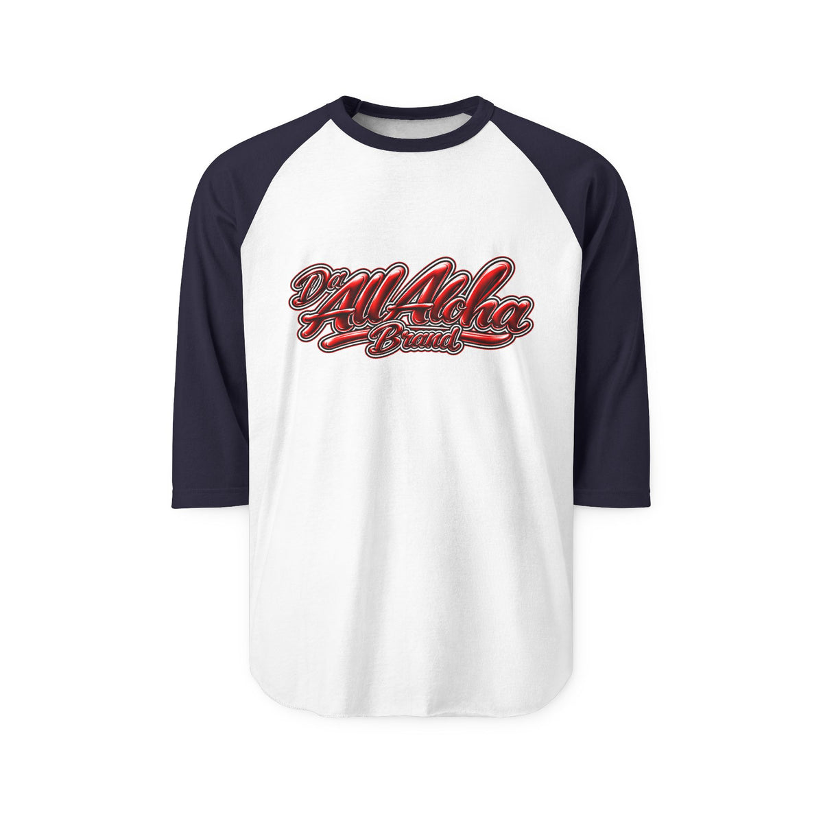 Unisex Three-Quarter Sleeve Raglan Shirt