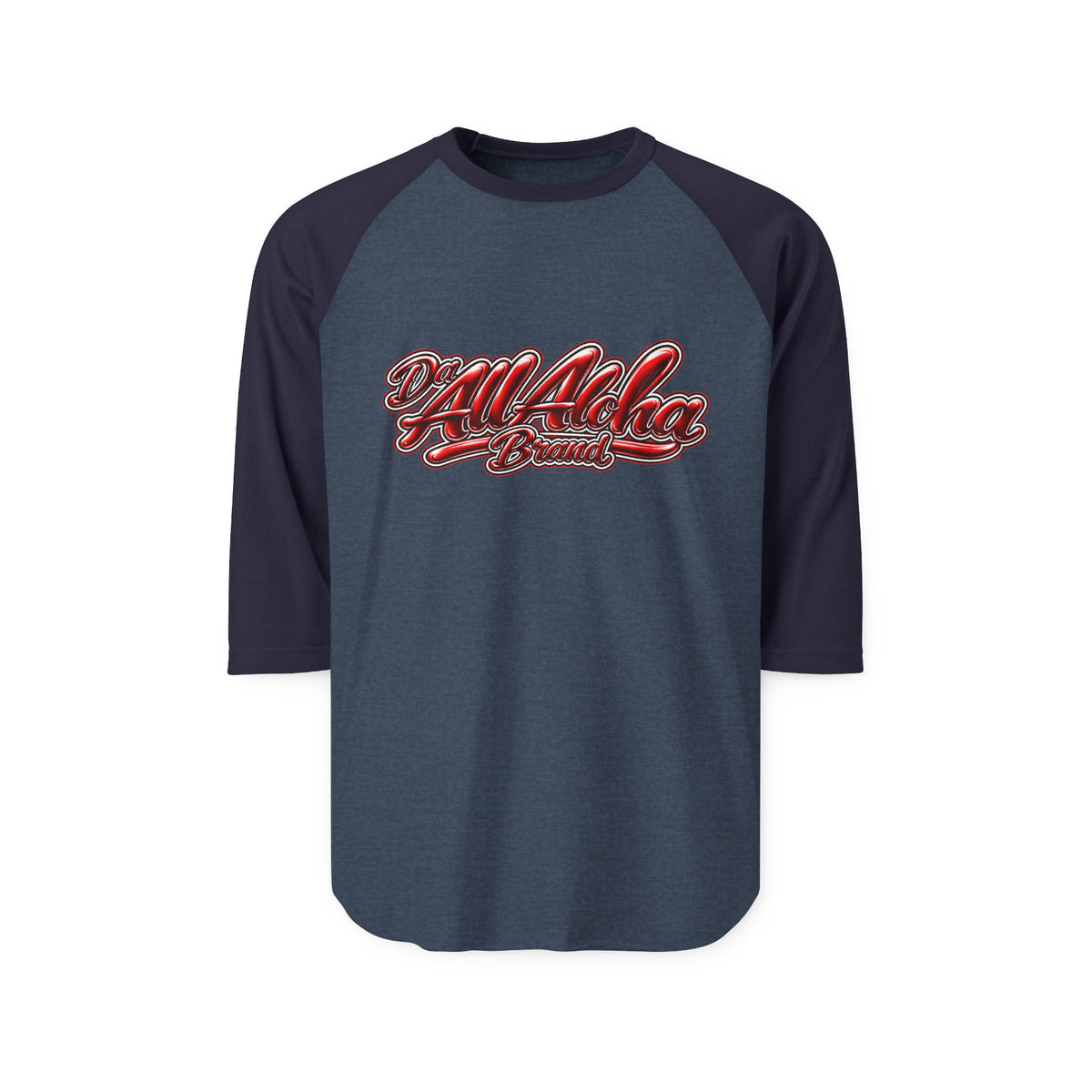 Unisex Three-Quarter Sleeve Raglan Shirt