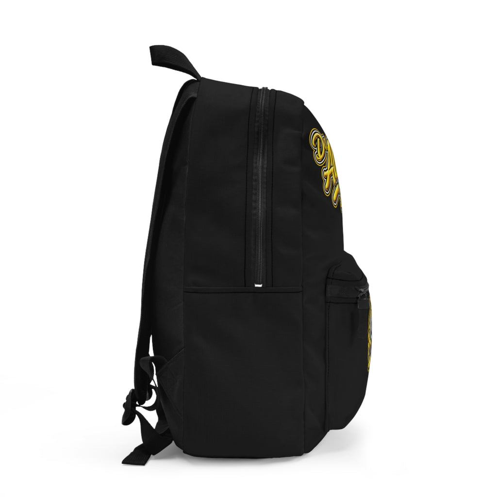 Tiger Pride Backpack — Do All Aloha Brand School Backpack (Yellow/Black)