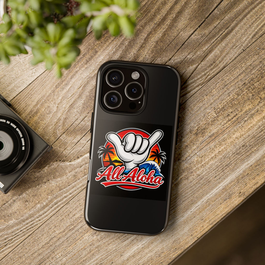 All Aloha Phone Case — Shaka Surf Tropical iPhone Cover