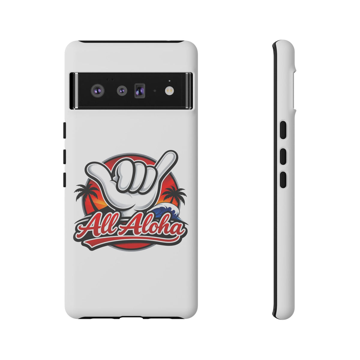 All Aloha Shaka Phone Case — Tropical Surf Protective Cover