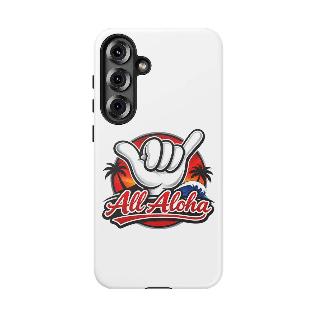 All Aloha Shaka Phone Case — Tropical Surf Protective Cover