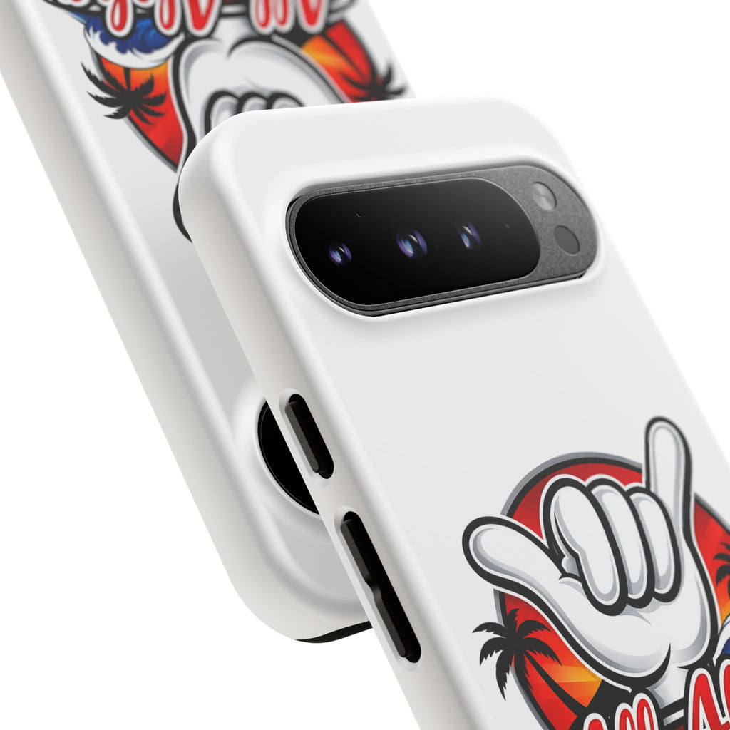 All Aloha Shaka Phone Case — Tropical Surf Protective Cover