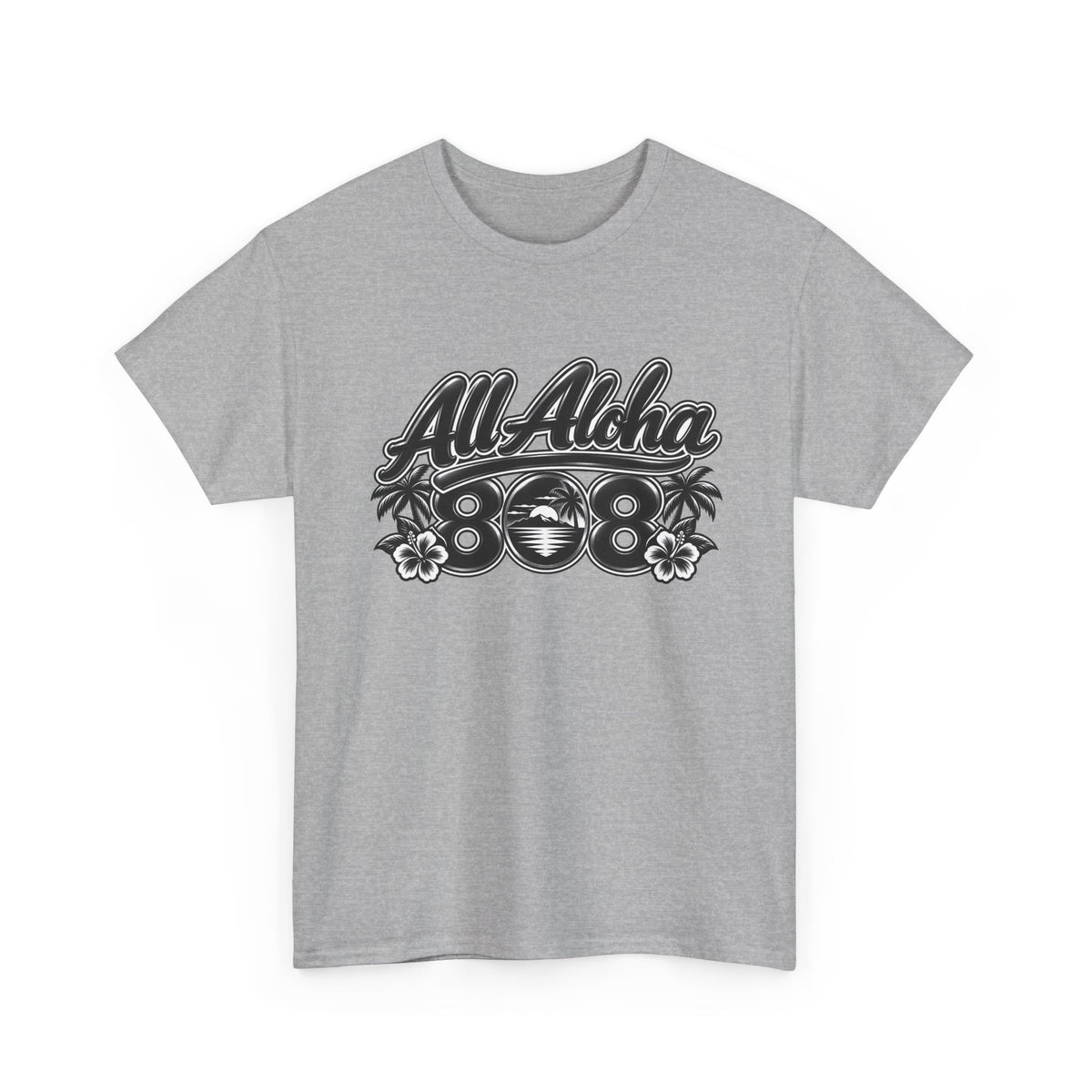 All Aloha Tee — Hawaiian Surf Vibes T-Shirt