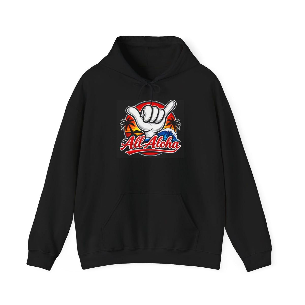 All Aloha Hoodie Unisex Heavy Blend™ Hooded Sweatshirt