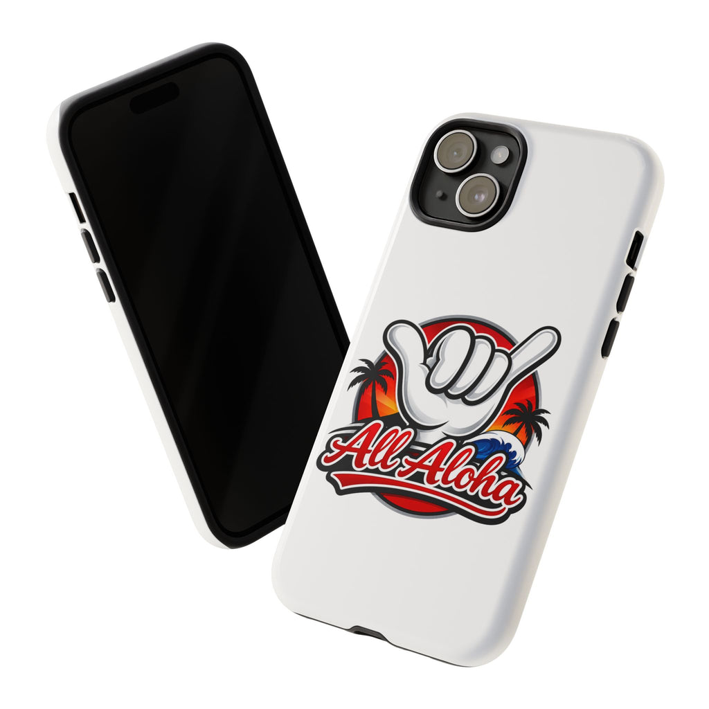 All Aloha Shaka Phone Case — Tropical Surf Protective Cover