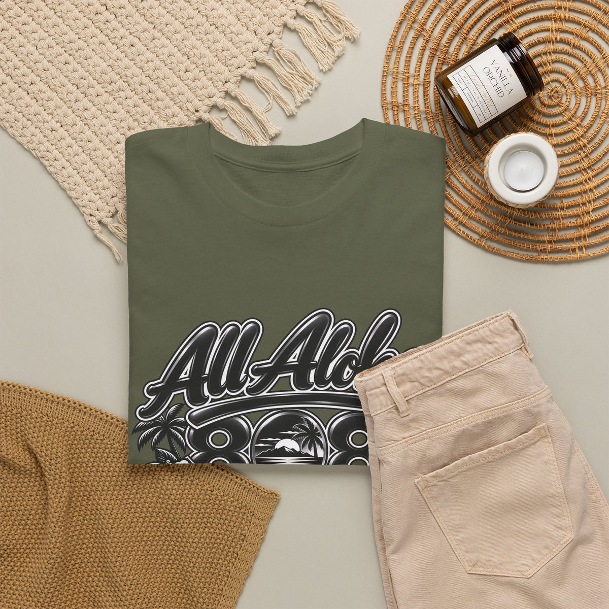 All Aloha Tee — Hawaiian Surf Vibes T-Shirt