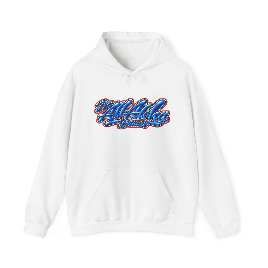 Seariders 4 Life Hoodie — Vintage Blue Varsity Surf Logo Hoodie