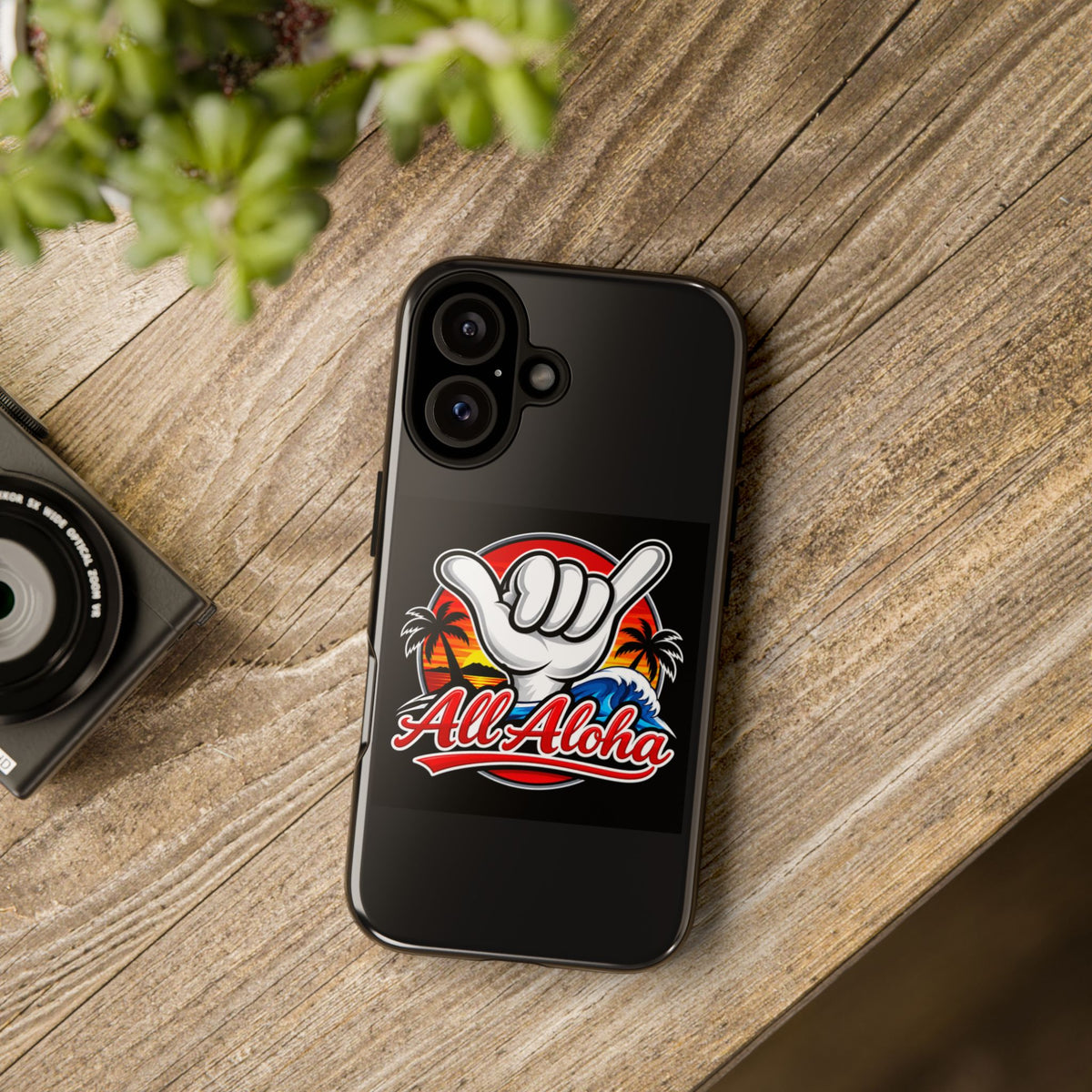 All Aloha Phone Case — Shaka Surf Tropical iPhone Cover