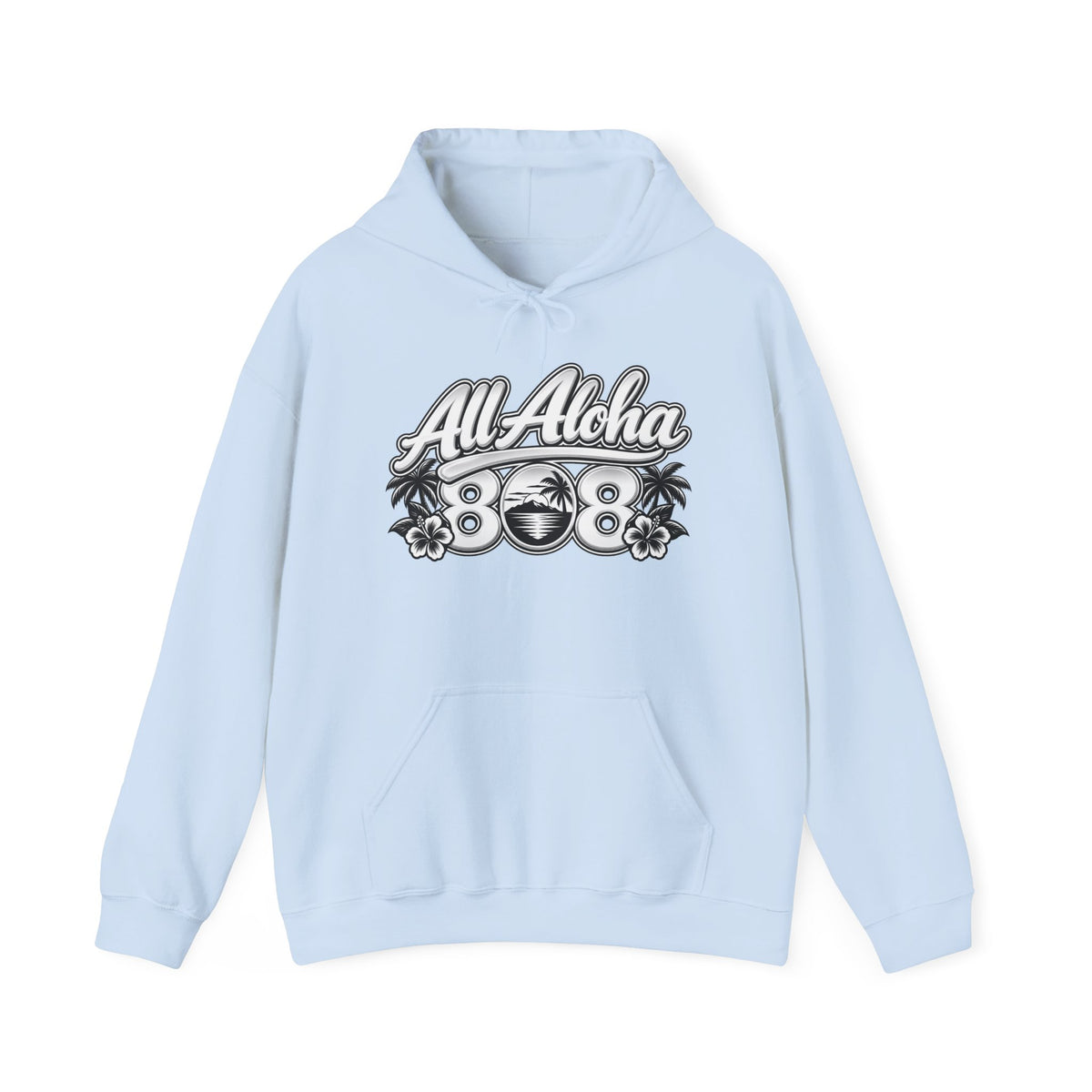 808 All Aloha Hoodie — Hawaiian 808 Pride Pullover