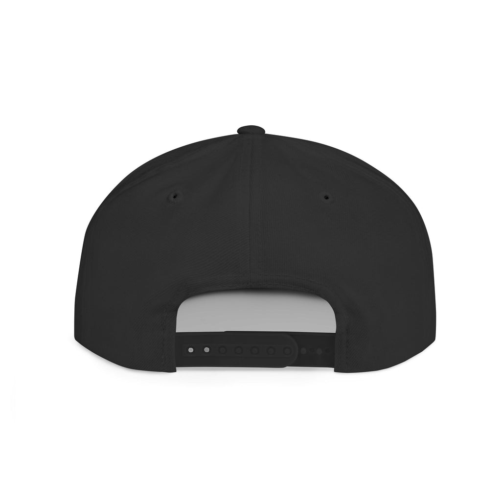 Camo Flat Bill Snapback Hat — 'All Aloha' Embroidered Trucker Cap