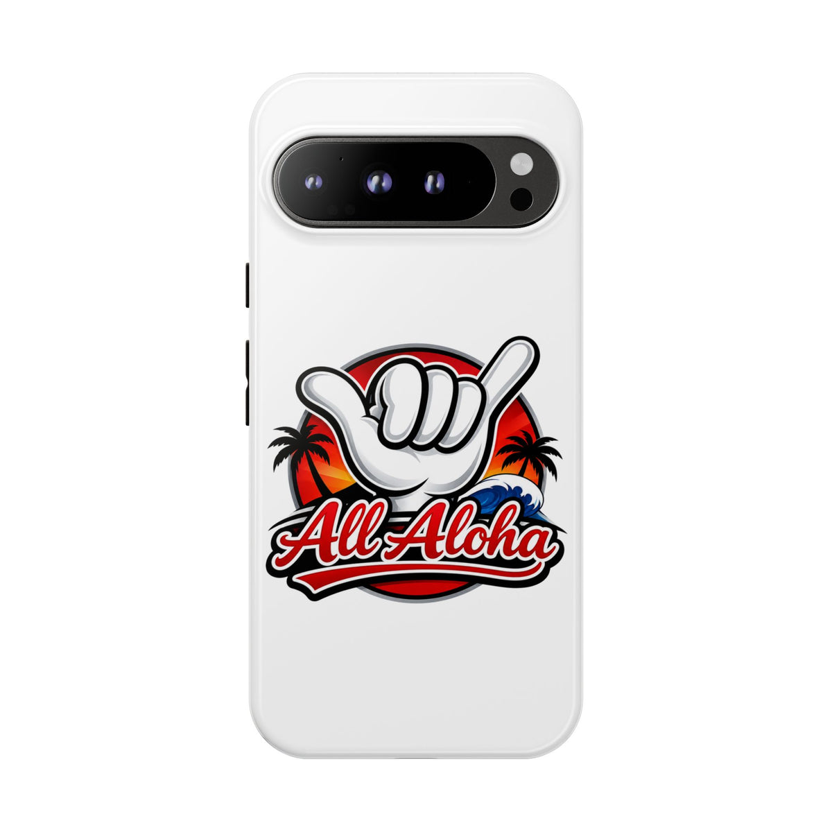 All Aloha Shaka Phone Case — Tropical Surf Protective Cover