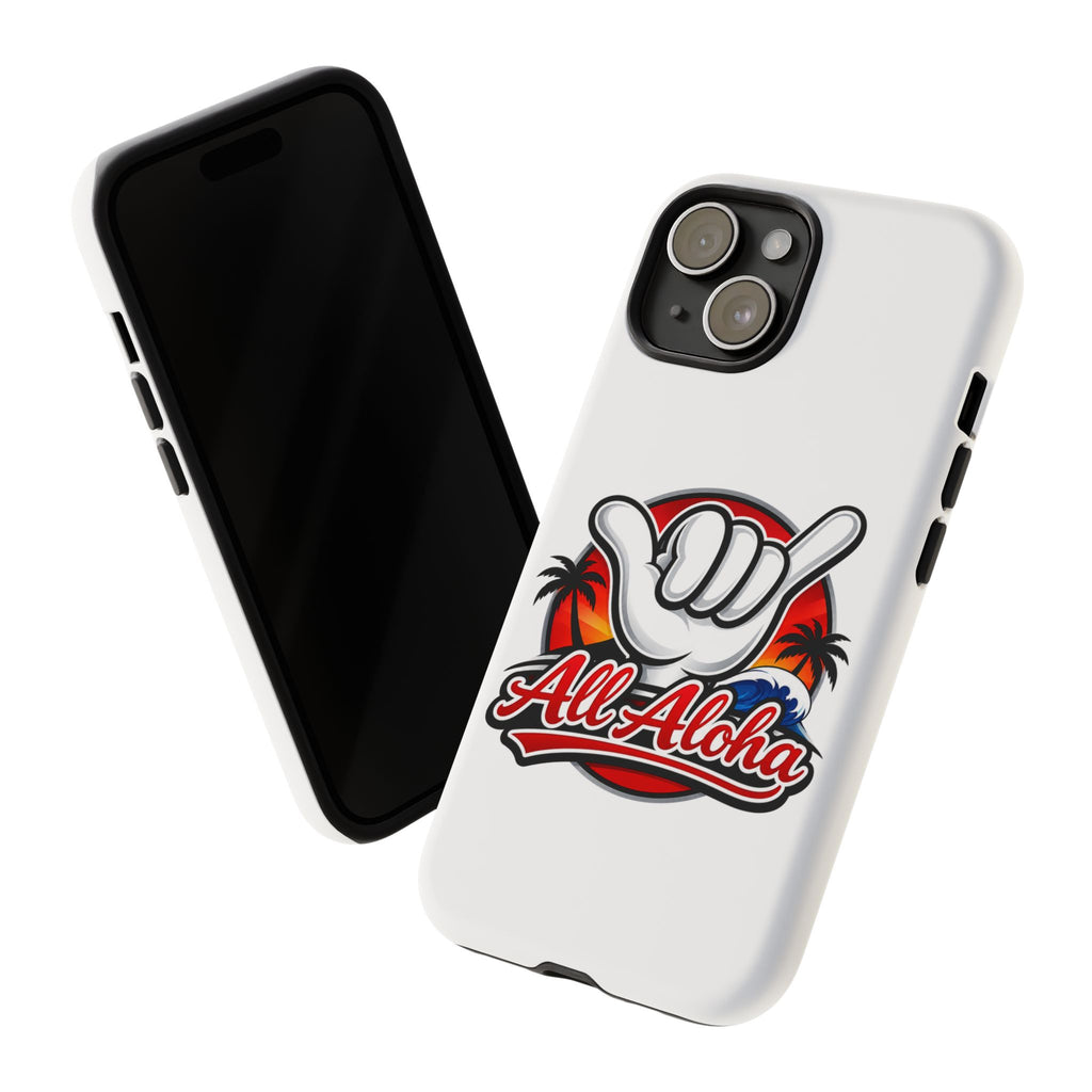 All Aloha Shaka Phone Case — Tropical Surf Protective Cover