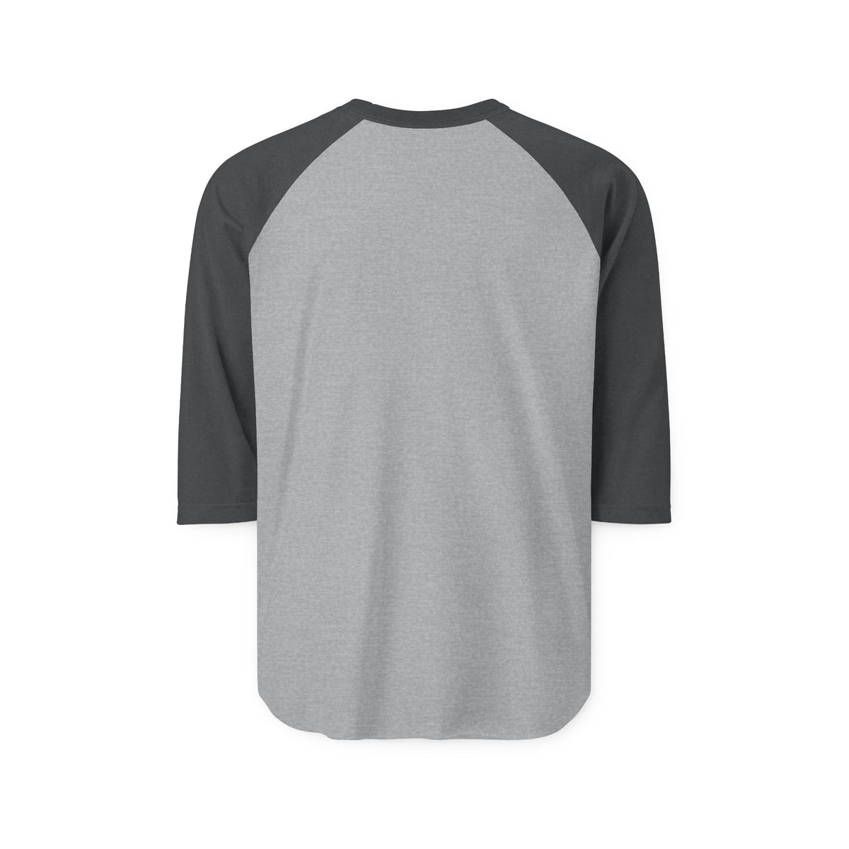 Aloha Script Raglan Shirt — Black & White 3/4 Sleeve
