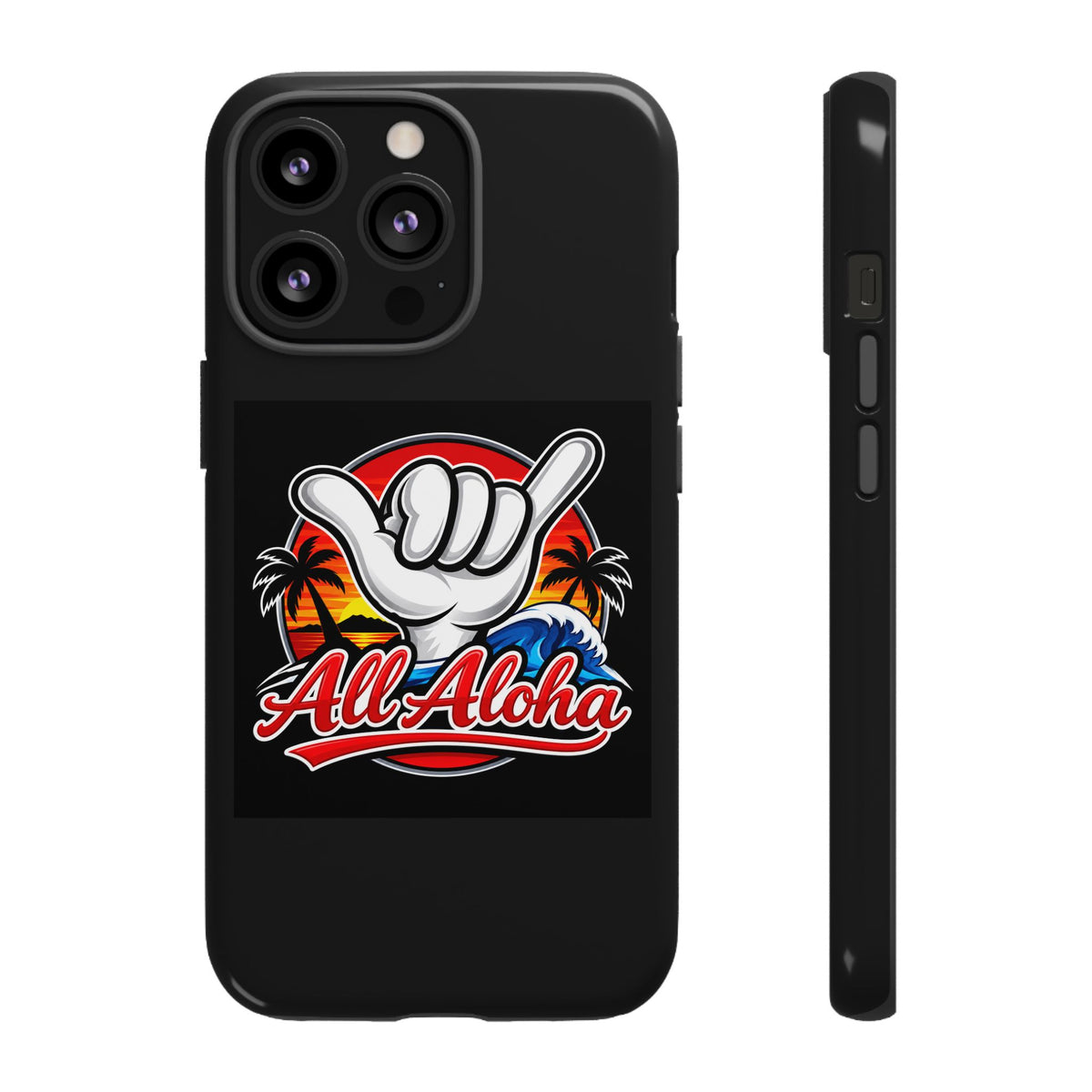 All Aloha Phone Case — Shaka Surf Tropical iPhone Cover