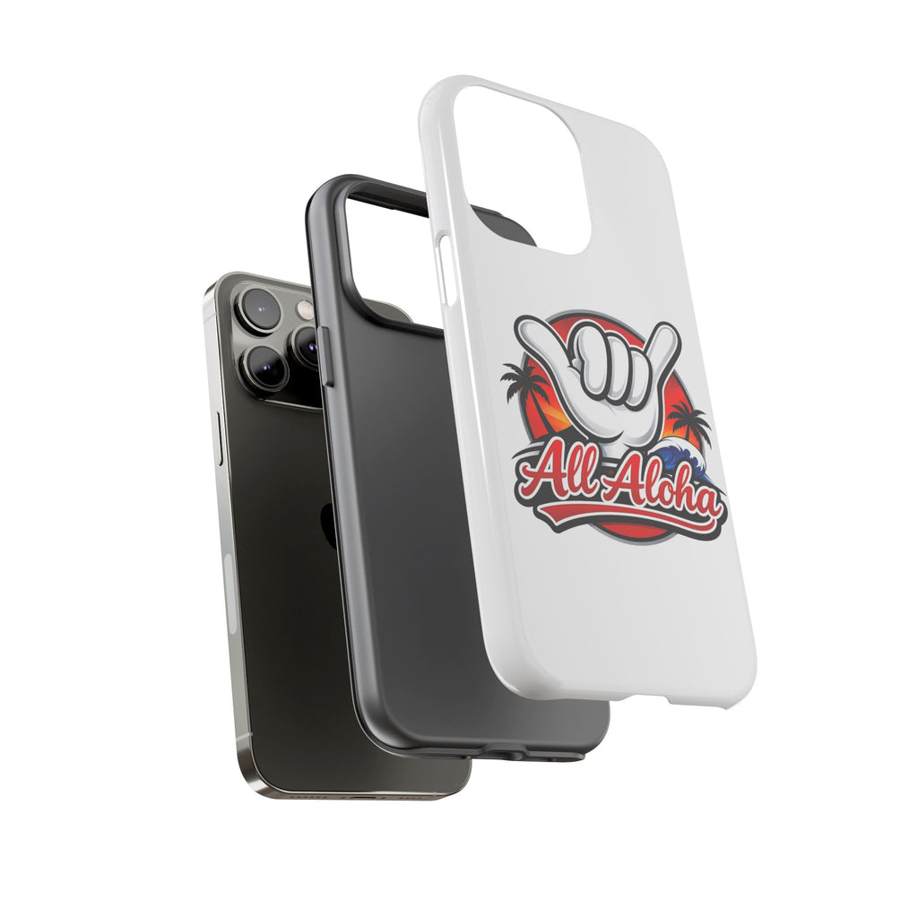 All Aloha Shaka Phone Case — Tropical Surf Protective Cover