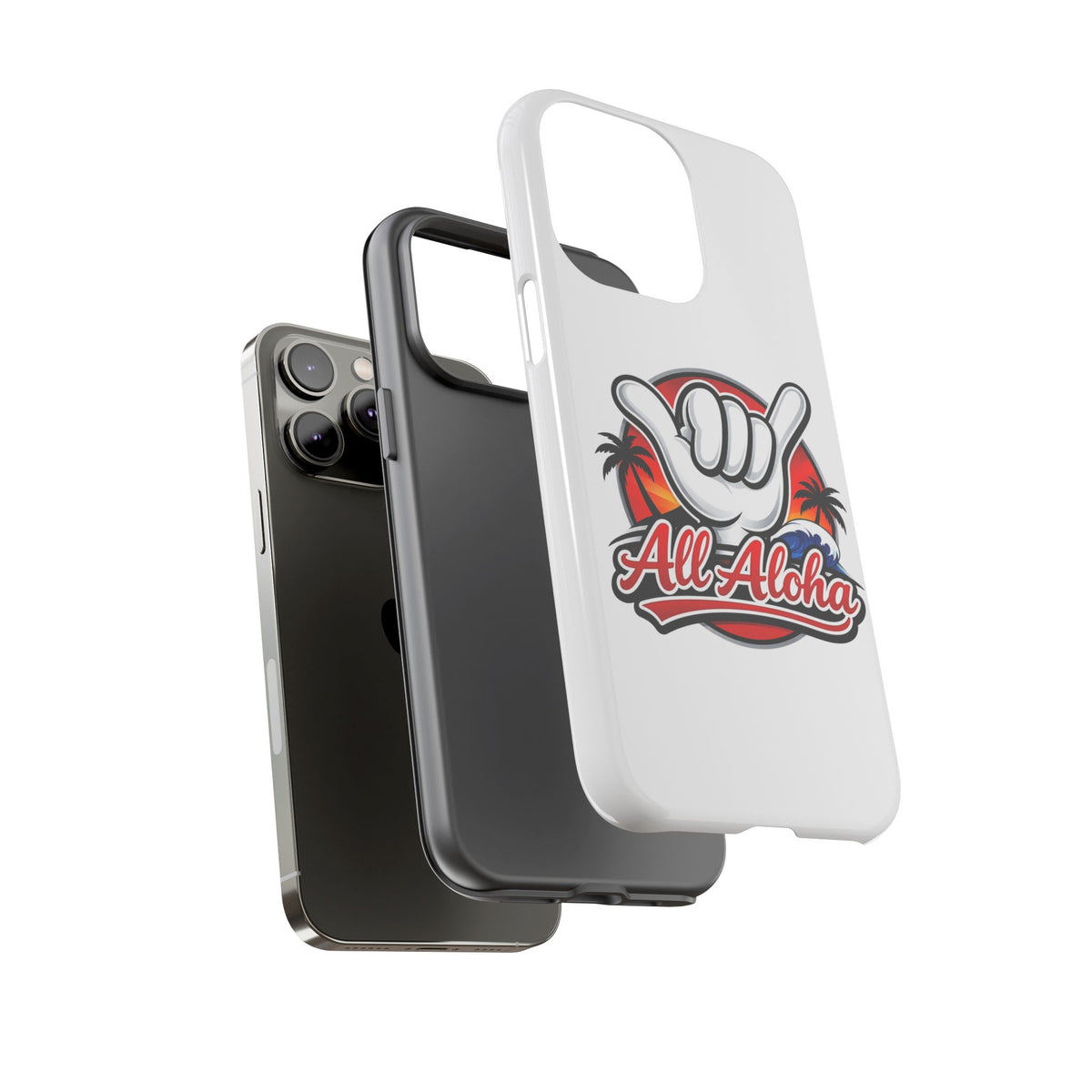 All Aloha Shaka Phone Case — Tropical Surf Protective Cover