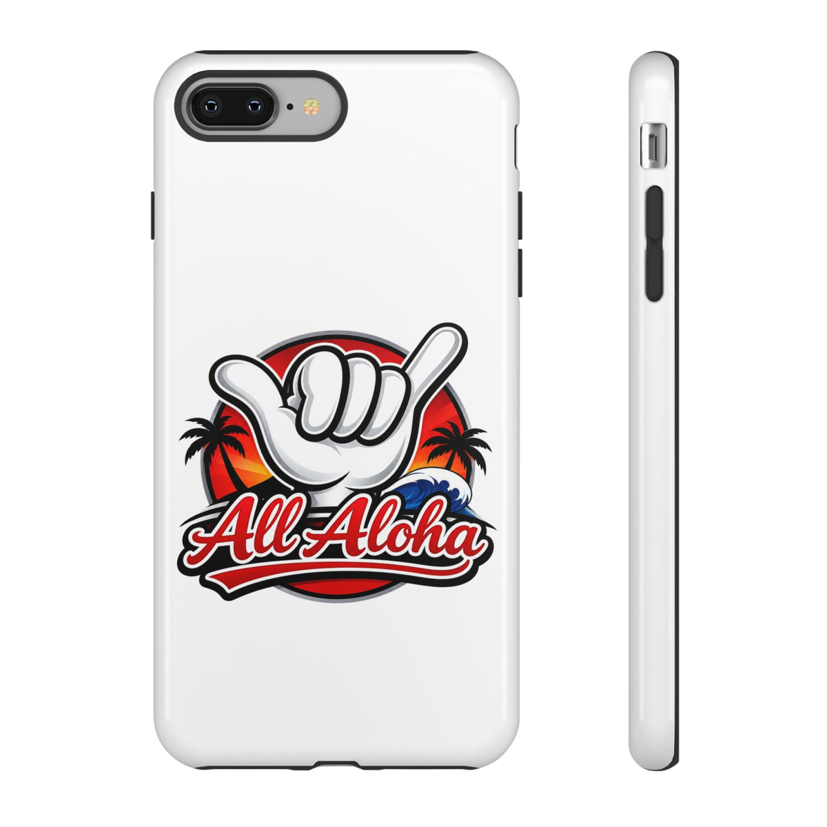 All Aloha Shaka Phone Case — Tropical Surf Protective Cover