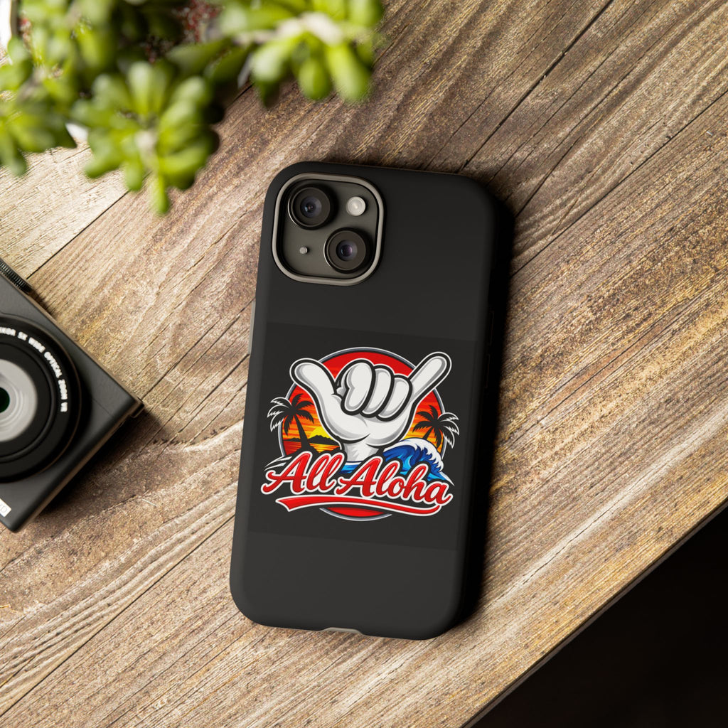 All Aloha Phone Case — Shaka Surf Tropical iPhone Cover