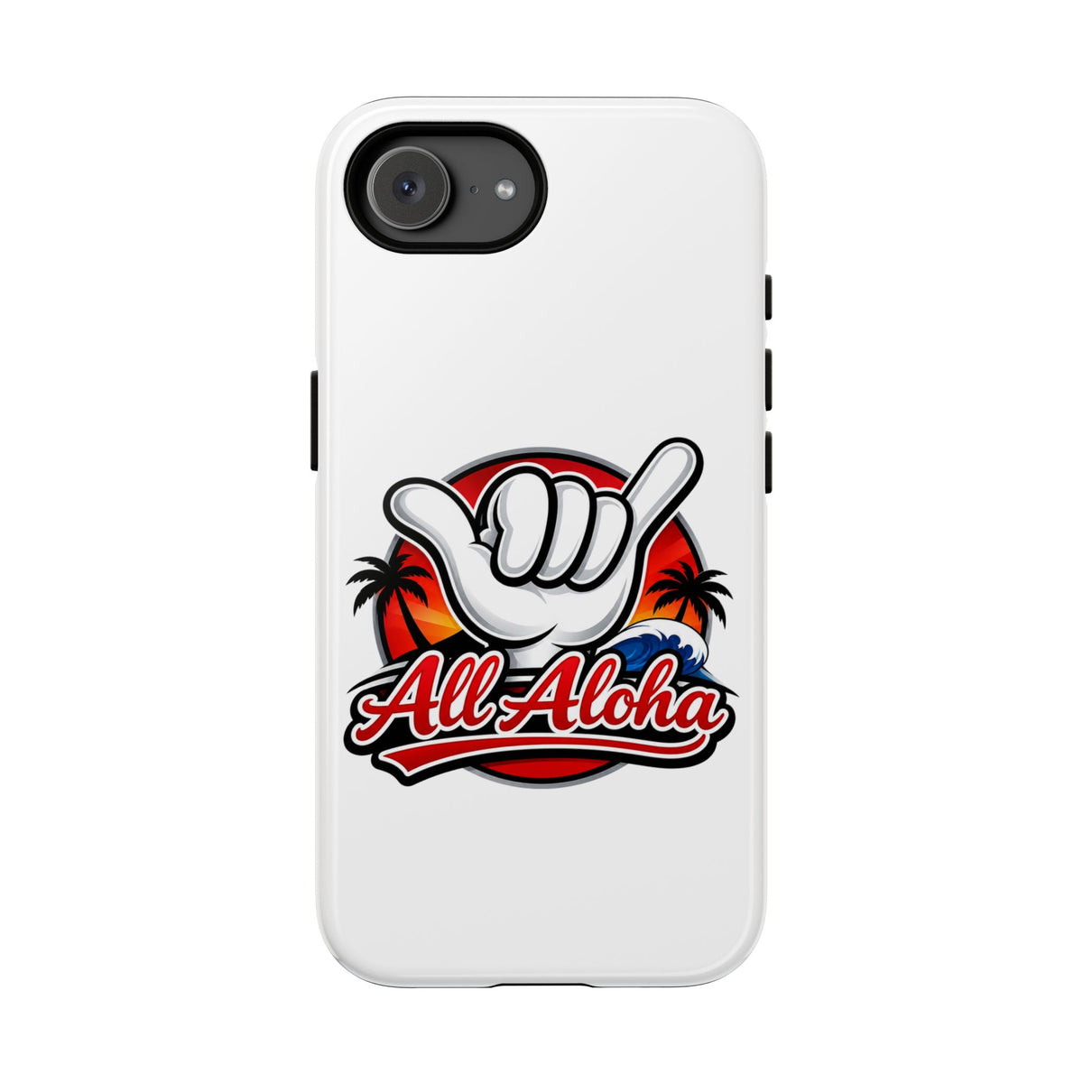 All Aloha Shaka Phone Case — Tropical Surf Protective Cover