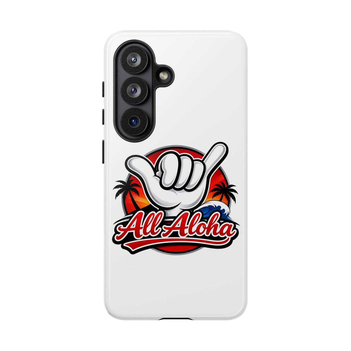 All Aloha Shaka Phone Case — Tropical Surf Protective Cover