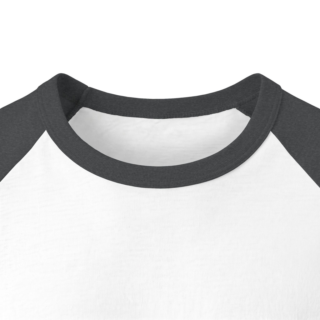 Raglan Shirt — 'All Aloha Brand' Retro Gold Script Baseball Tee