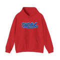 Seariders 4 Life Hoodie — Vintage Blue Varsity Surf Logo Hoodie