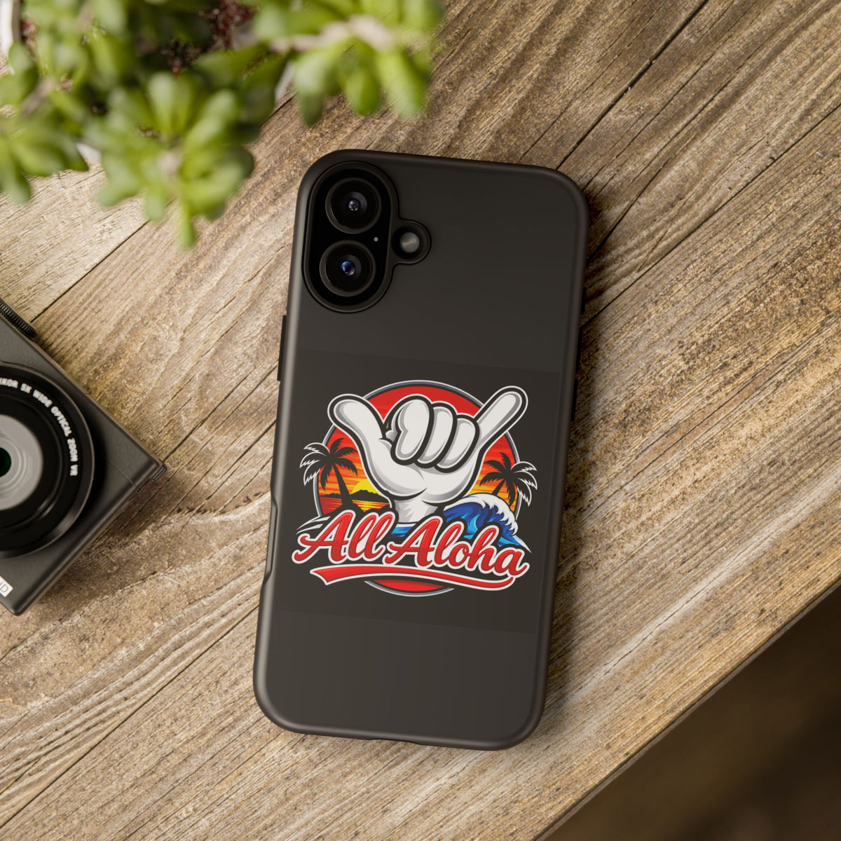 All Aloha Phone Case — Shaka Surf Tropical iPhone Cover