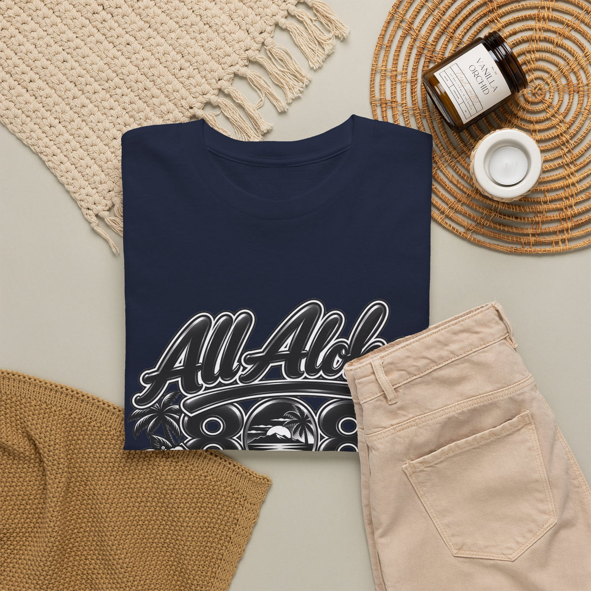 All Aloha Tee — Hawaiian Surf Vibes T-Shirt
