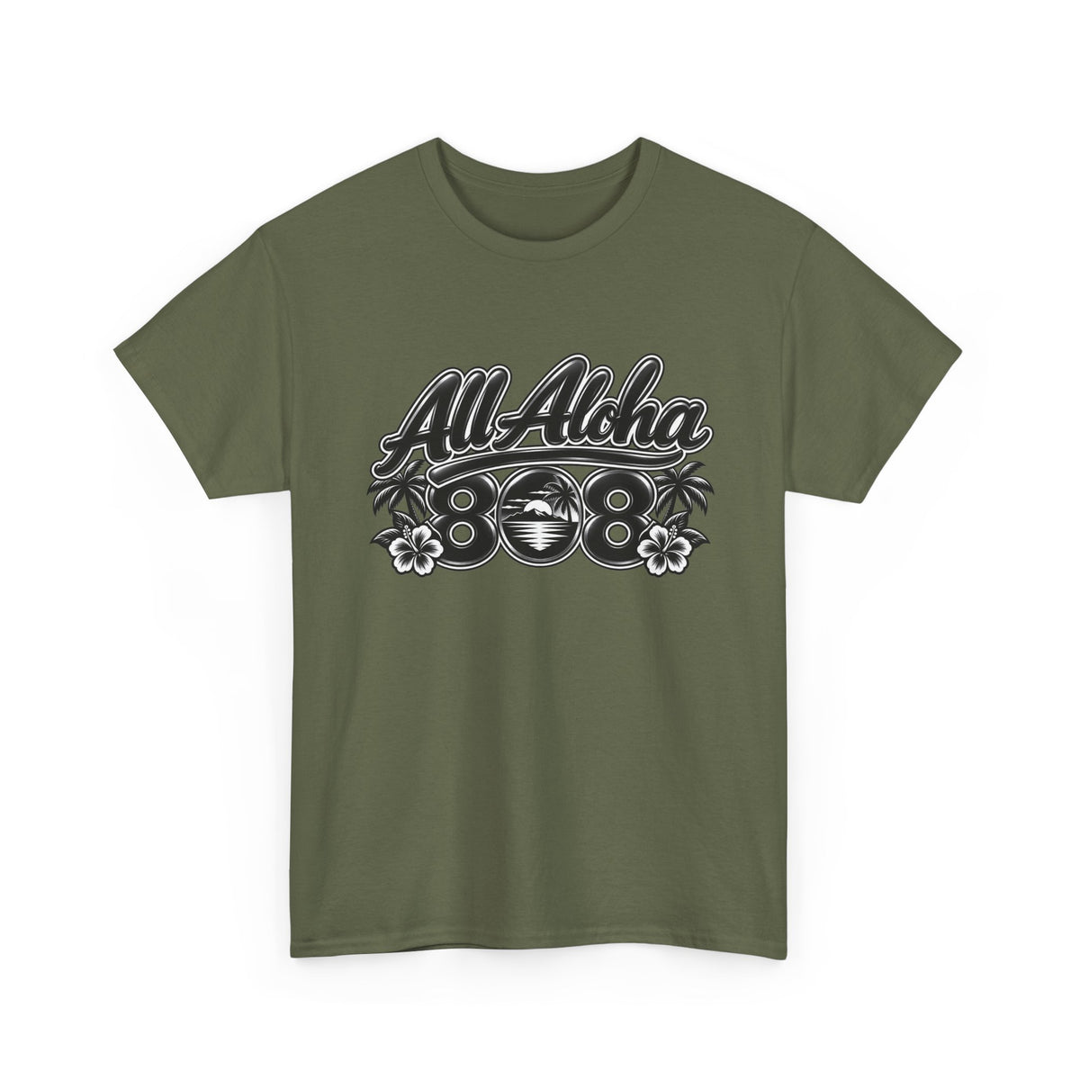 All Aloha Tee — Hawaiian Surf Vibes T-Shirt