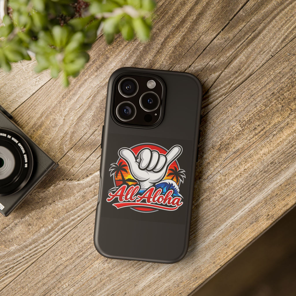All Aloha Phone Case — Shaka Surf Tropical iPhone Cover