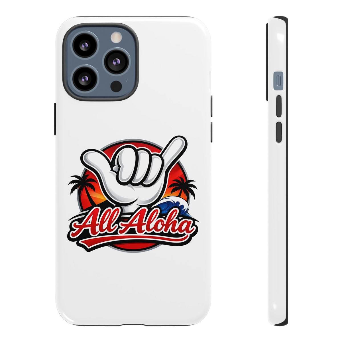 All Aloha Shaka Phone Case — Tropical Surf Protective Cover