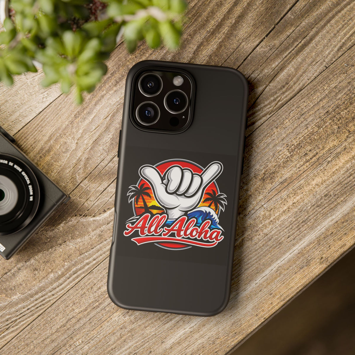 All Aloha Phone Case — Shaka Surf Tropical iPhone Cover