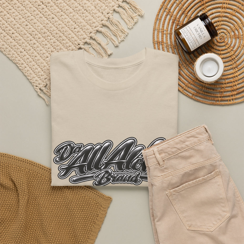 Aloha Brand Script T-Shirt — Retro Hawaiian Surf Graphic Tee