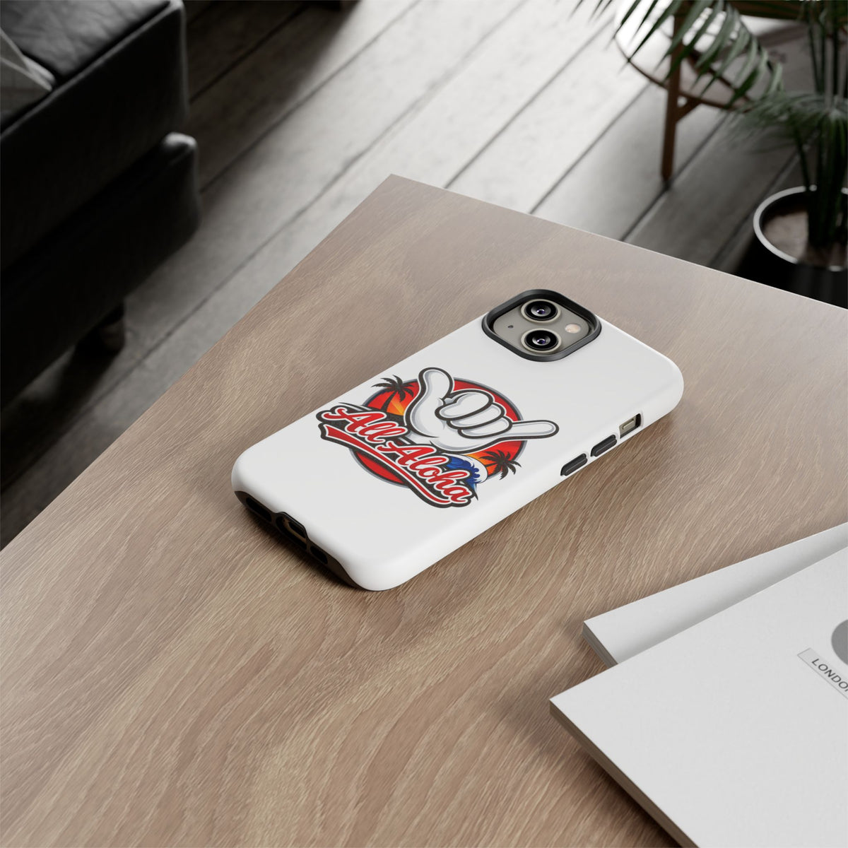 All Aloha Shaka Phone Case — Tropical Surf Protective Cover