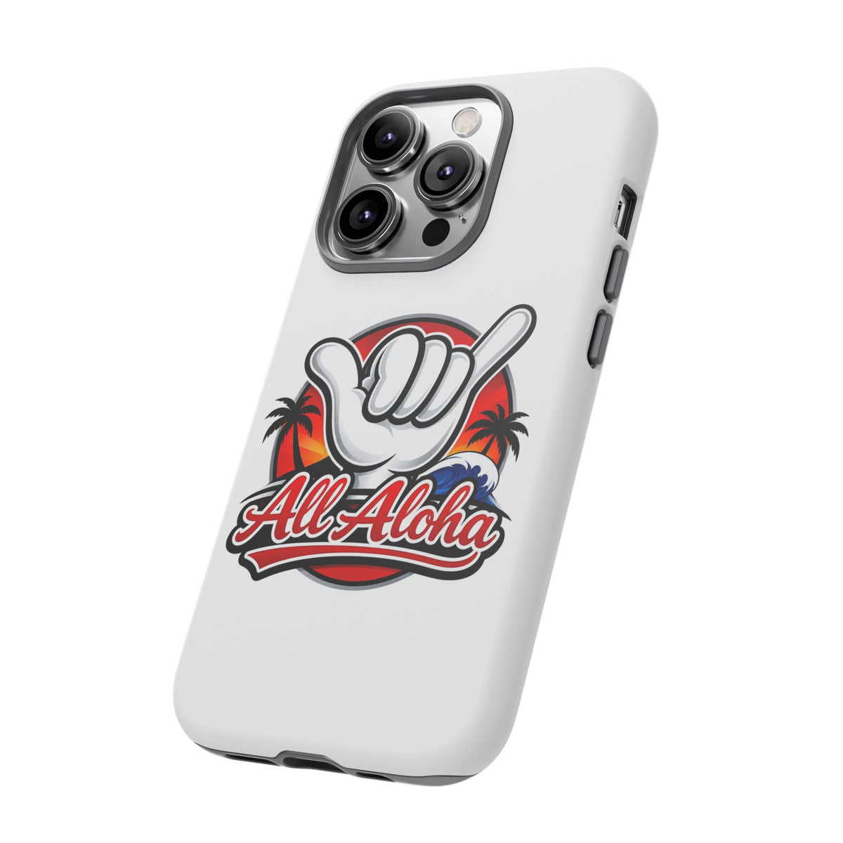 All Aloha Shaka Phone Case — Tropical Surf Protective Cover
