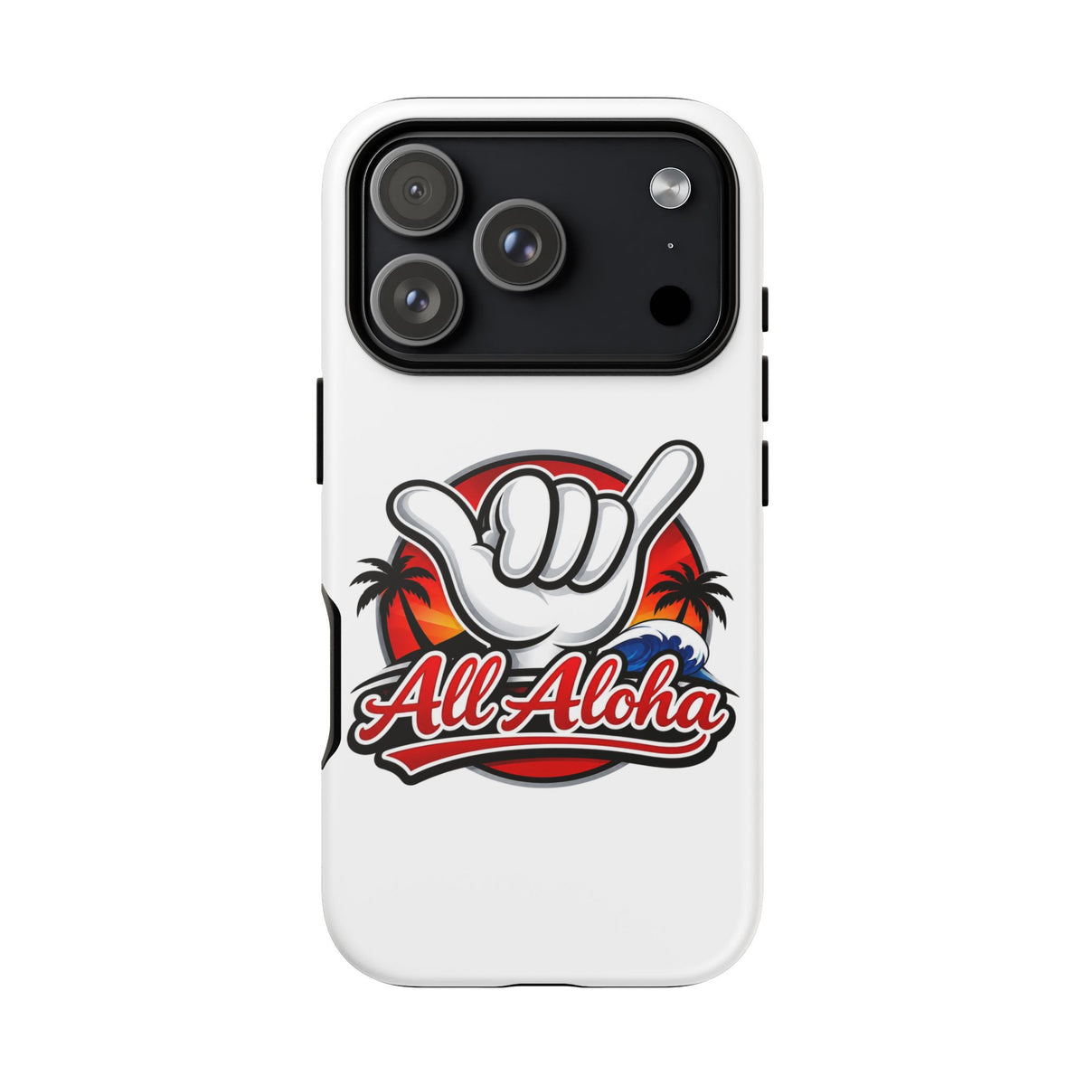 All Aloha Shaka Phone Case — Tropical Surf Protective Cover
