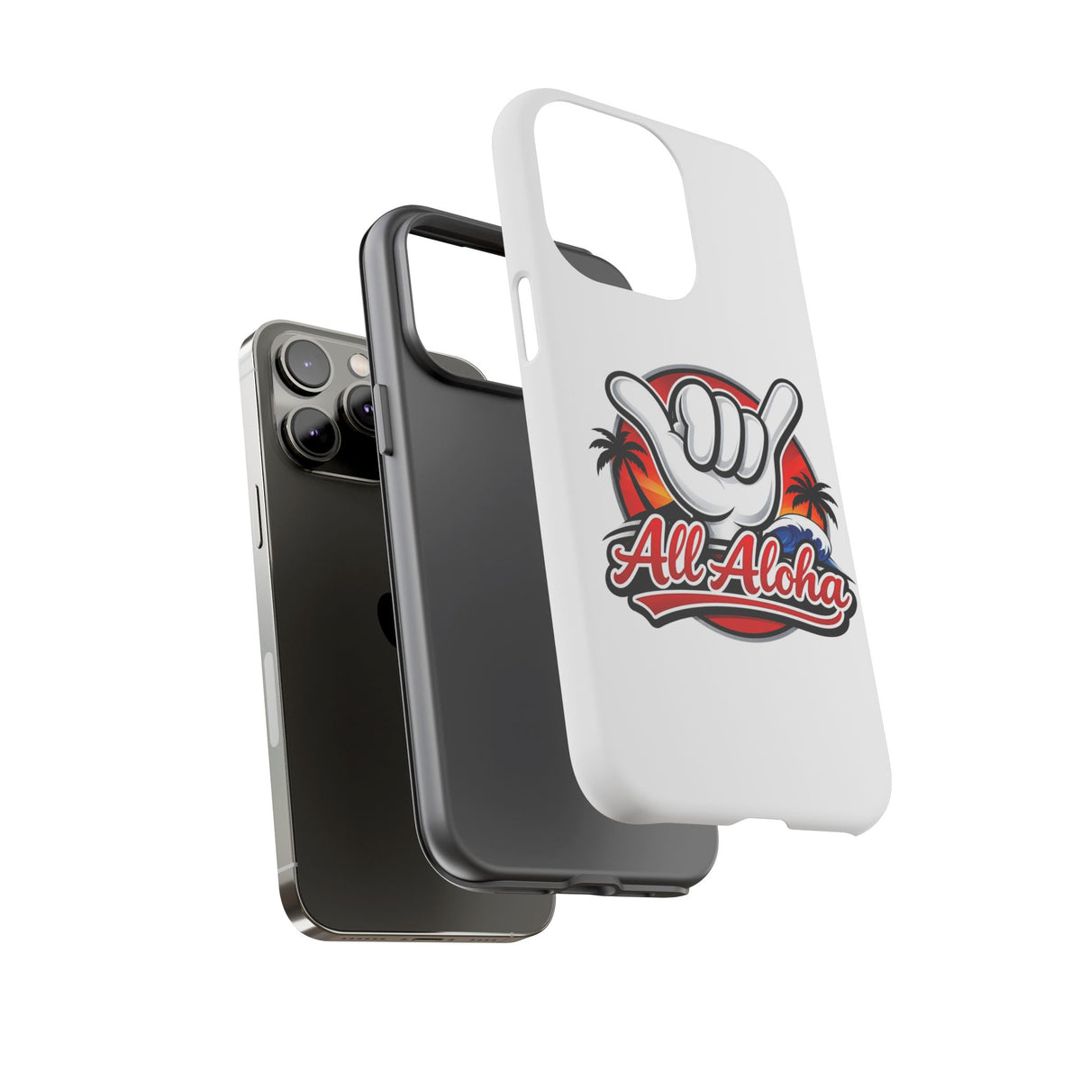 All Aloha Shaka Phone Case — Tropical Surf Protective Cover