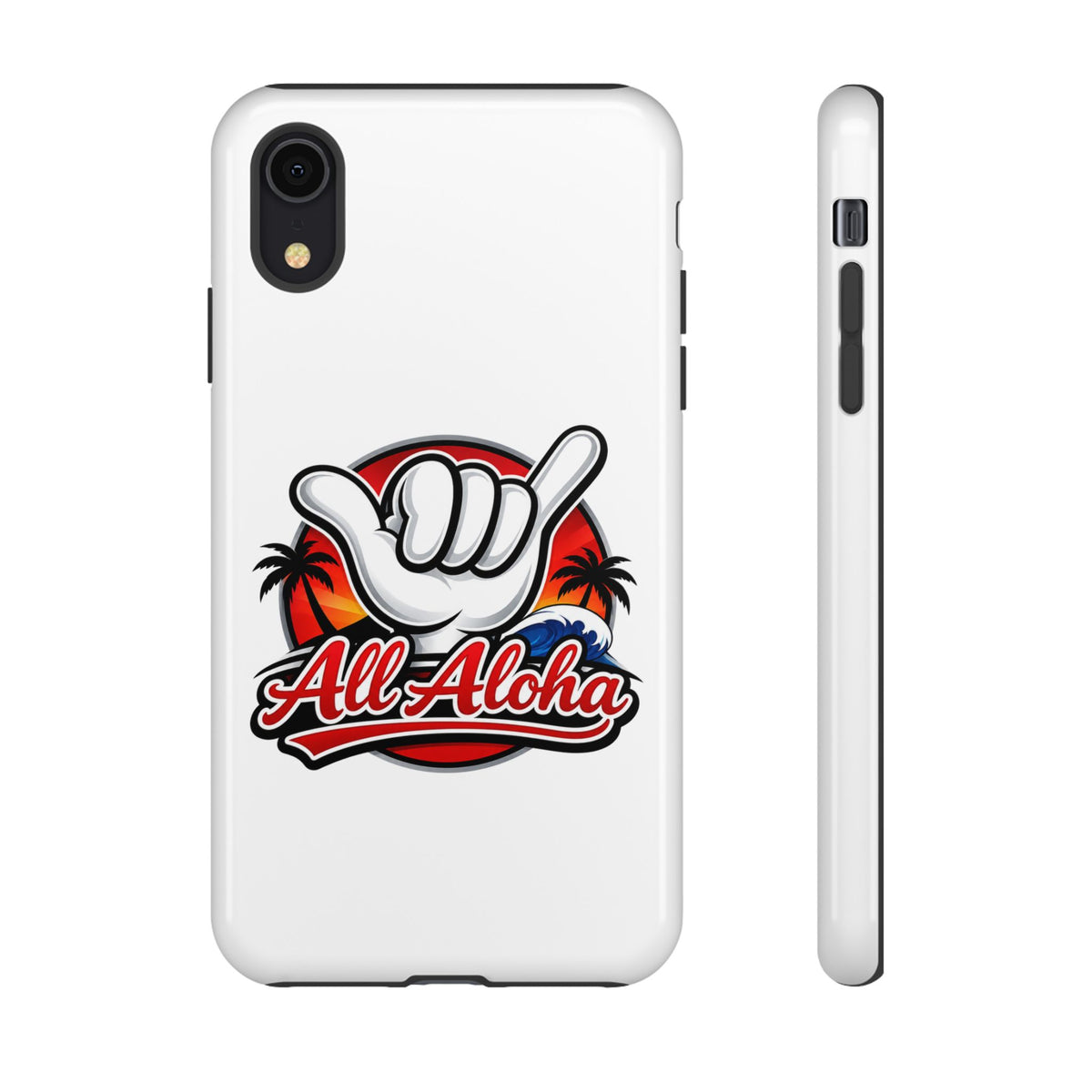 All Aloha Shaka Phone Case — Tropical Surf Protective Cover