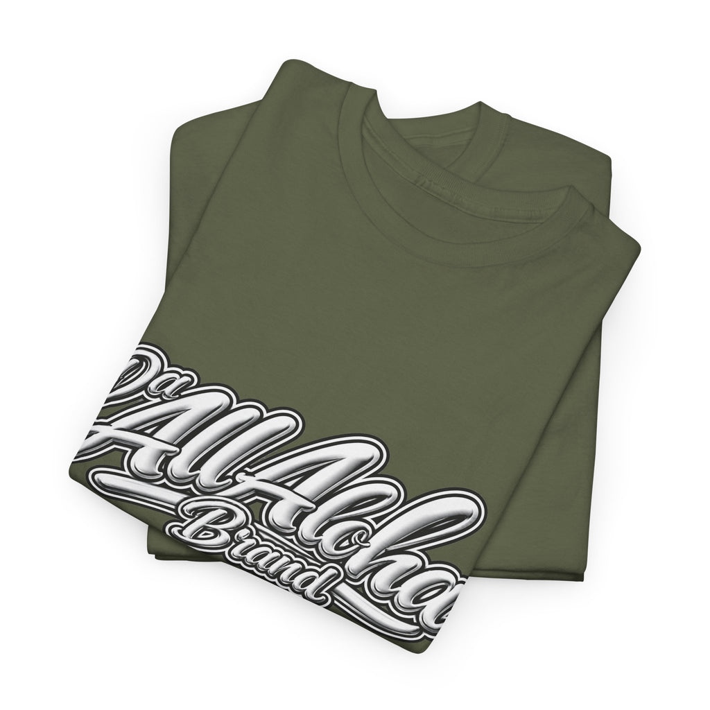 All Aloha Brand T-Shirt — Retro Script Graphic Tee
