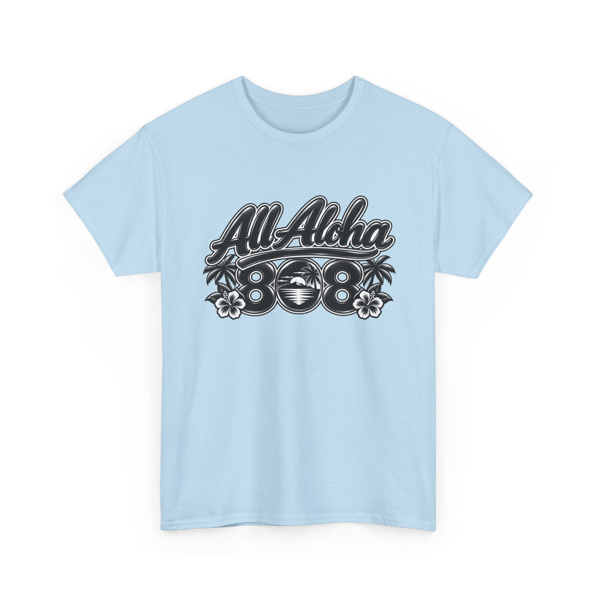 All Aloha Tee — Hawaiian Surf Vibes T-Shirt