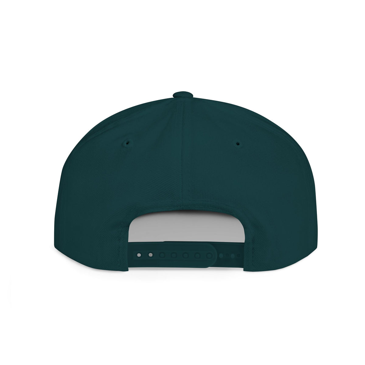 Camo Flat Bill Snapback Hat — 'All Aloha' Embroidered Trucker Cap