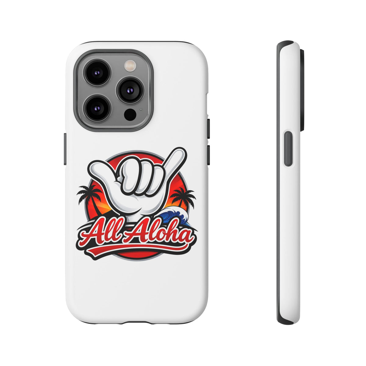 All Aloha Shaka Phone Case — Tropical Surf Protective Cover